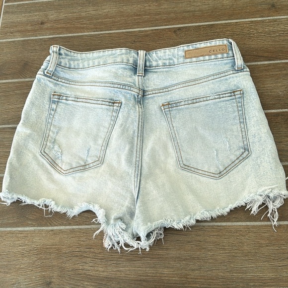 Distressed Denim Shorts - Picture 3 of 5